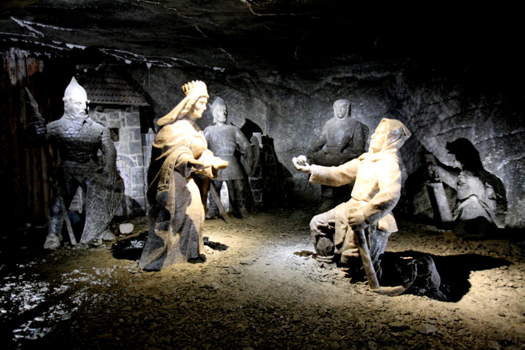 Wieliczka salt mine legend